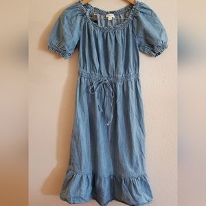 Style & Co blue denim dress size XS